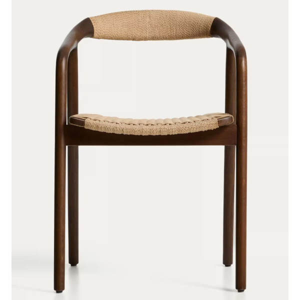 Стул La Forma Derile C00211CP39 Орех/беж-1