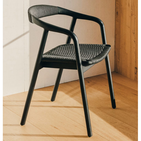 Стул La Forma Derile C00210CP01 Черный-0