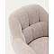 Поворотний стілець La Forma Dorina C0100236JO12 Бежевий-8-thumb