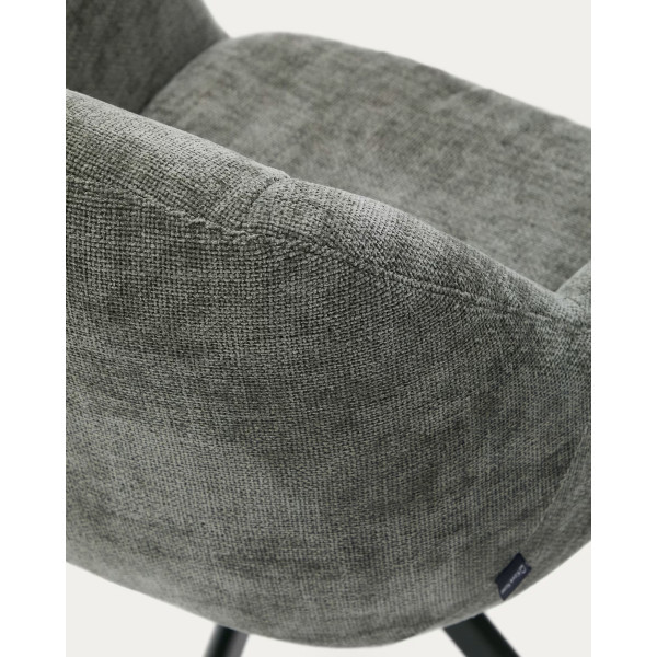 Поворотный стул La Forma Dorina C0100236JO19 Темно-зеленый-9