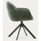 Поворотный стул La Forma Dorina C0100236JO19 Зеленый-7-thumb