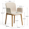 Стілець La Forma Elnor C00449UP12 Бежевий-11-thumb