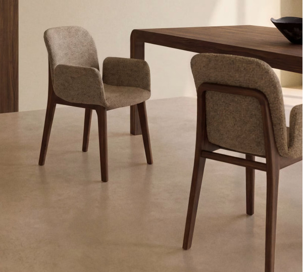 Стул La Forma Elnor C00453UP10 Коричневый-2