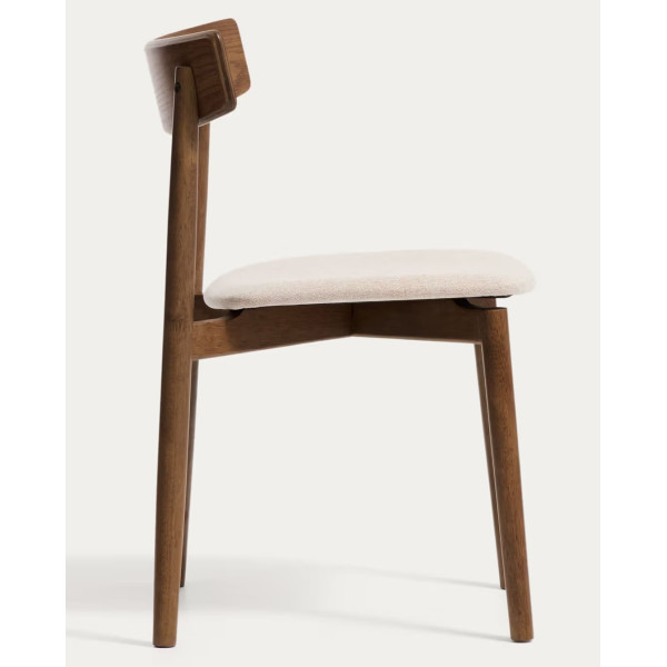 Стул La Forma Evera C00558UP10 Светло-коричневый/орех-4