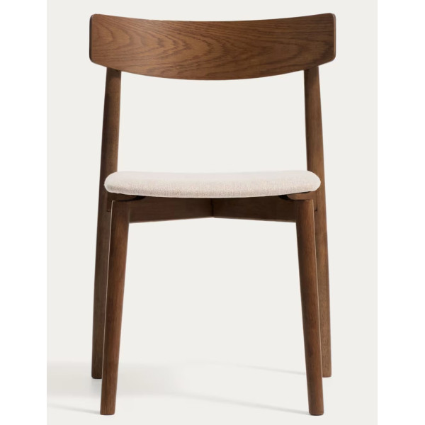 Стул La Forma Evera C00558UP10 Светло-коричневый/орех-3