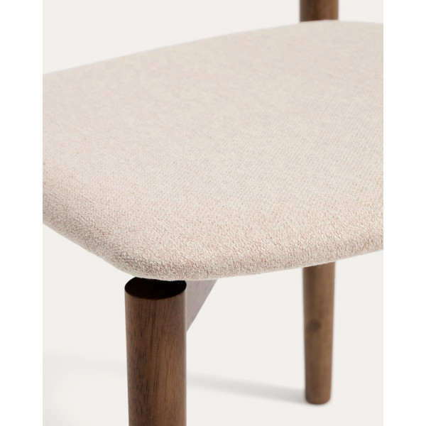 Стул La Forma Evera C00558UP10 Светло-коричневый/орех-9