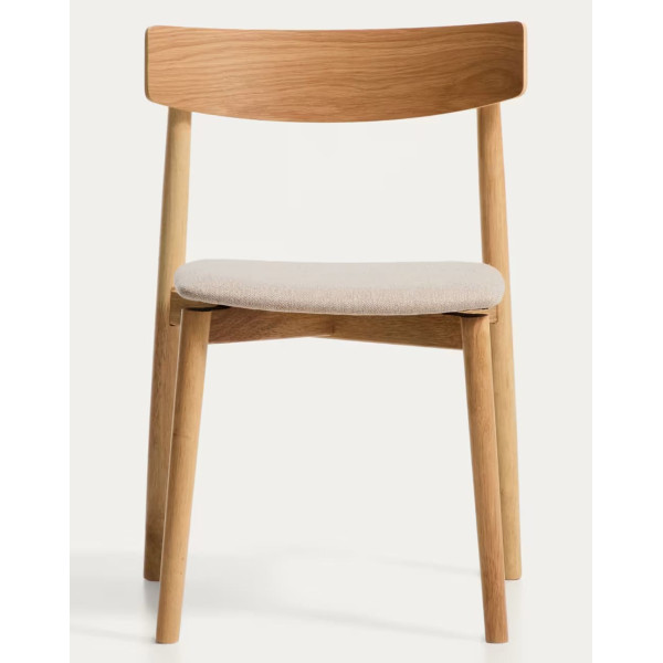 Стул La Forma Evera C00558UP12 Бежевый/натуральный-3