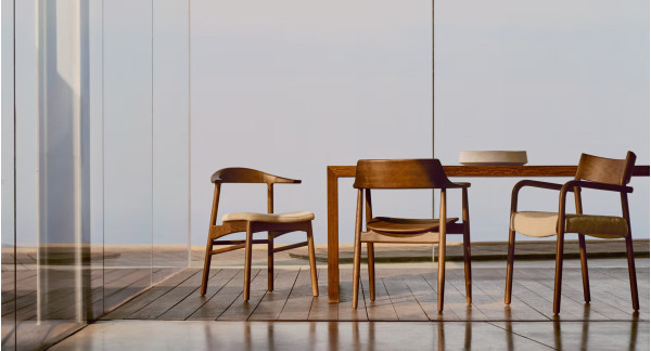 Стул La Forma Fondes C0100150MM41 Орех-3