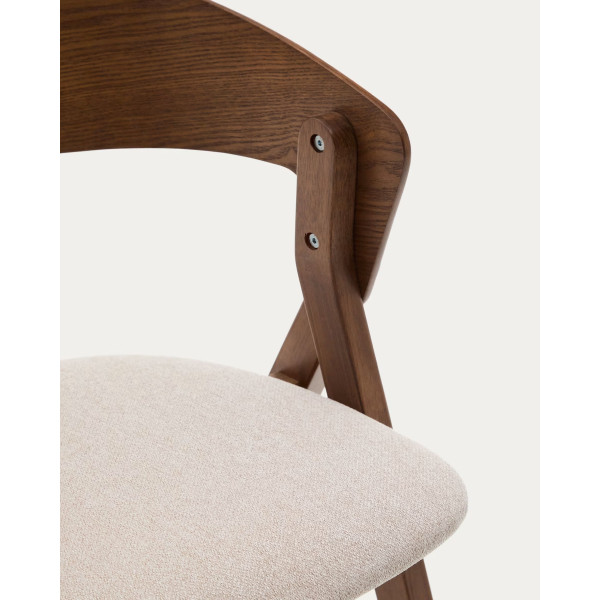 Стілець La Forma Godia C06046MK12 Горіх-8