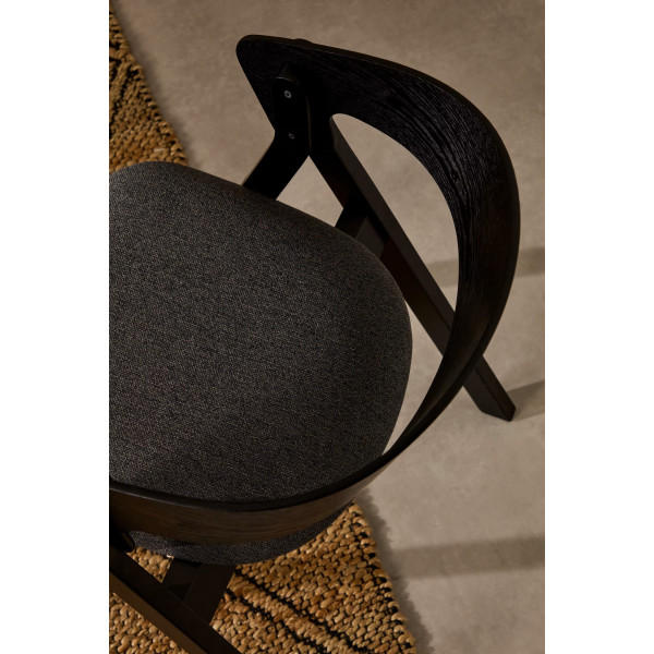 Стілець La Forma Godia C06056MK15 Чорний-2