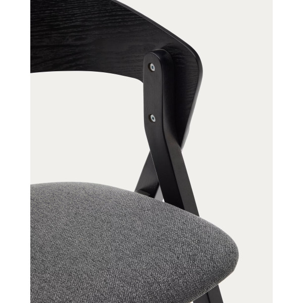 Стілець La Forma Godia C06056MK15 Чорний-8