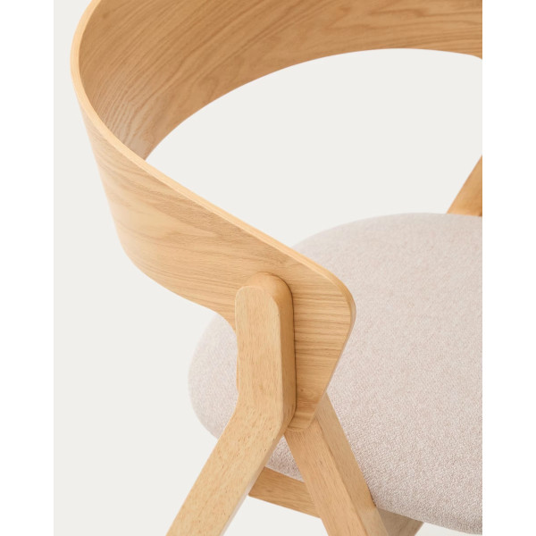 Стілець La Forma Godia C06063MK12 Натуральний-7