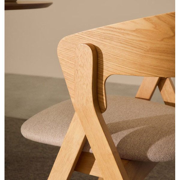 Стілець La Forma Godia C06063MK12 Натуральний-2