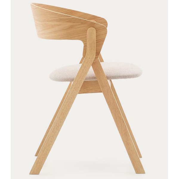 Стілець La Forma Godia C06063MK12 Натуральний-4