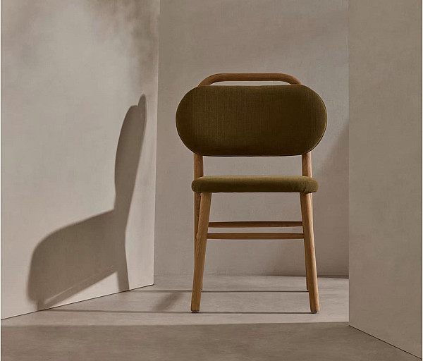 Стілець La Forma HELDA Зелений C0100010MY06 тканина синель-1