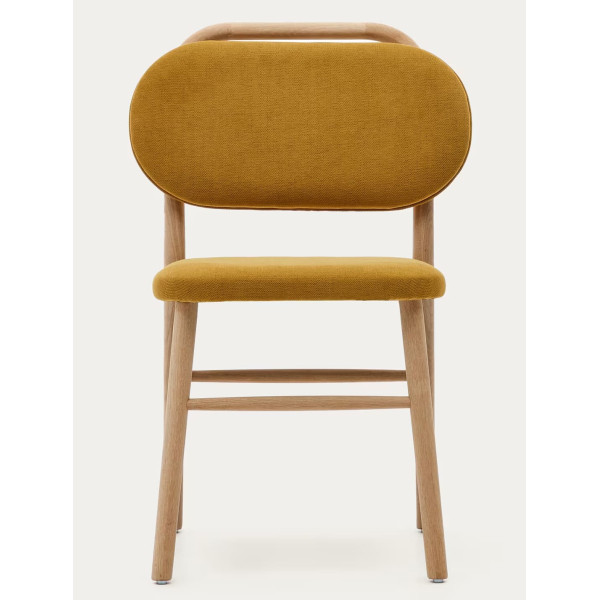 Стілець La Forma HELDA Гірчичний C0100010MY81 тканина синель-5
