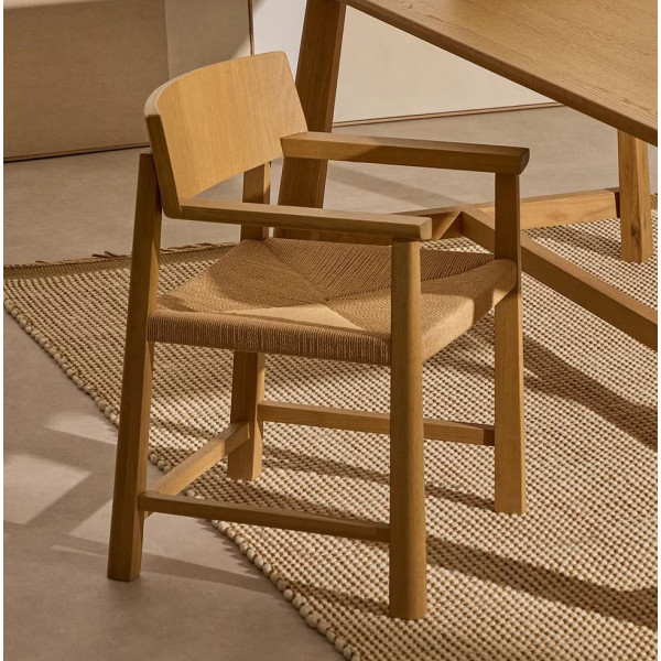 Стул La Forma Idun C06031MO46 Натуральный/беж-0