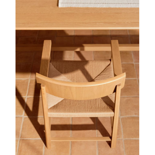 Стул La Forma Idun C06031MO46 Натуральный/беж-5