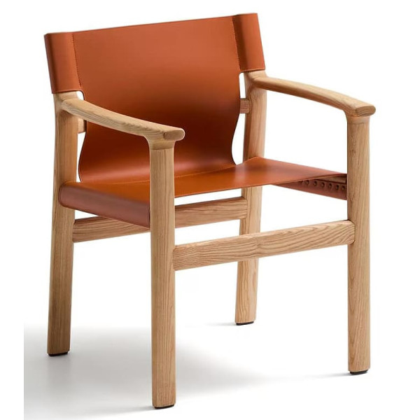 Стул La Forma Jan C00126LE13 Светло-коричневый-0