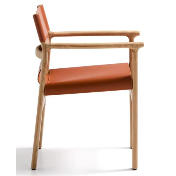 Стул La Forma Jan C00126LE13 Светло-коричневый-3