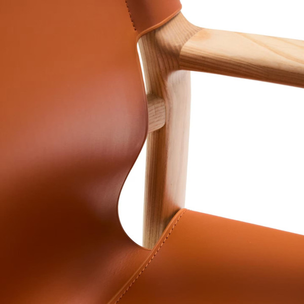 Стул La Forma Jan C00126LE13 Светло-коричневый-8