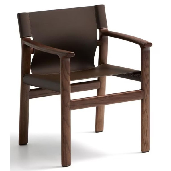 Стілець La Forma Jan C00127LE09 Темно-коричневий-0