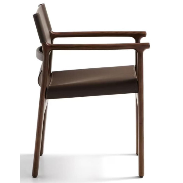 Стілець La Forma Jan C00127LE09 Темно-коричневий-3
