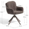 Стул поворотный La Forma Lexa C00524UP09 Коричневый-10-thumb