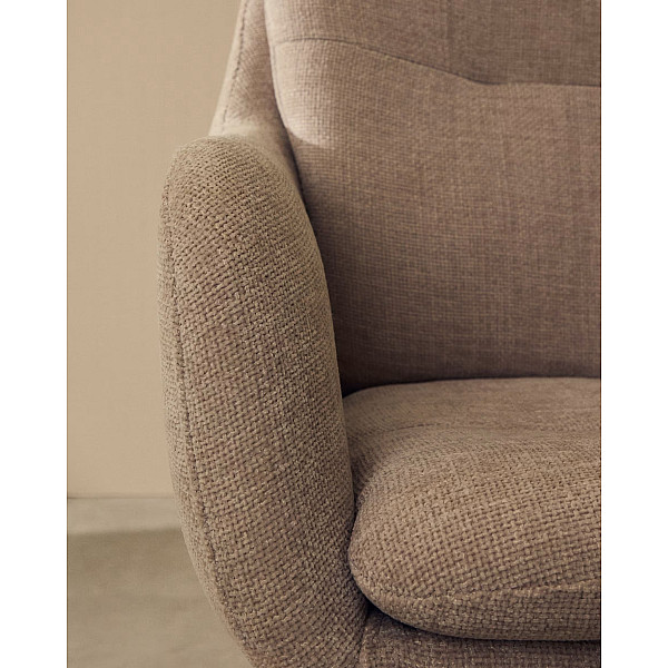 Поворотний стілець La Forma Lexa C0100237JO12 Бежевий-3