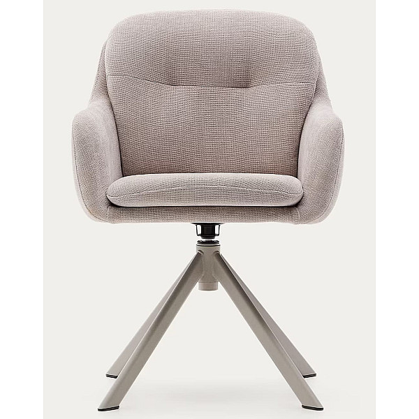 Поворотний стілець La Forma Lexa C0100237JO12 Бежевий-4