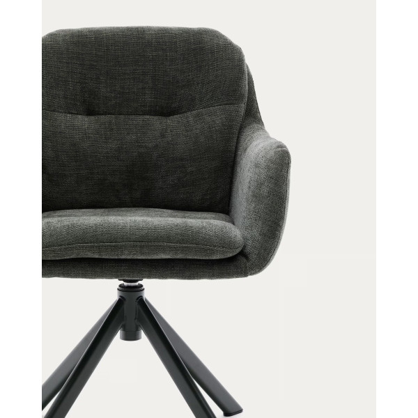 Поворотный стул La Forma Lexa C0100237JO19 Темно-зеленый-7