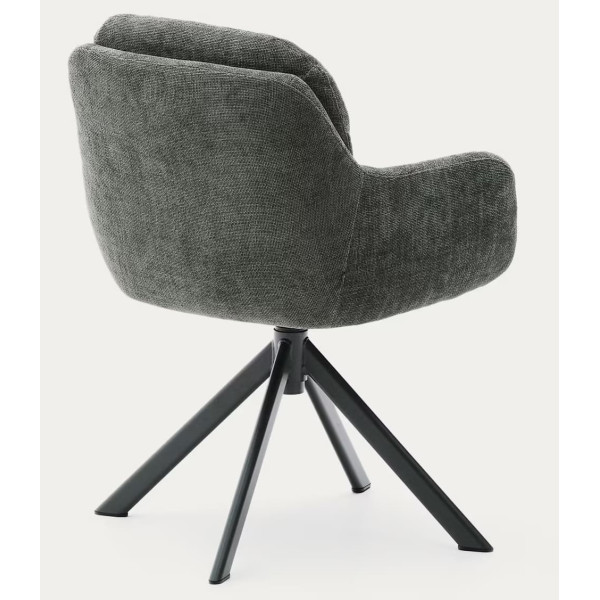 Поворотный стул La Forma Lexa C0100237JO19 Темно-зеленый-6