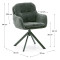 Поворотный стул La Forma Lexa C0100237JO19 Зеленый-11-thumb