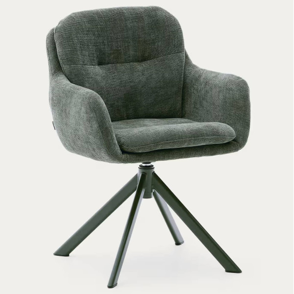 Поворотный стул La Forma Lexa C0100237JO19 Зеленый-0