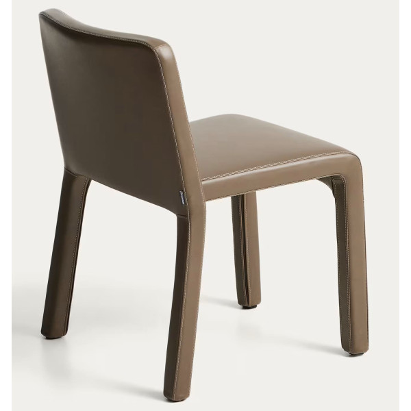 Стілець La Forma Loria C00548UP11 Коричневий Екошкіра-4