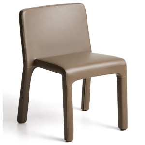 Стілець La Forma Loria C00548UP11 Коричневий Екошкіра