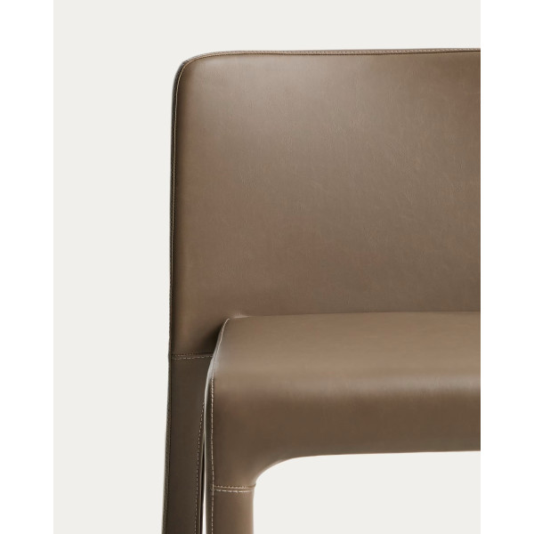Стілець La Forma Loria C00548UP11 Коричневий Екошкіра-5