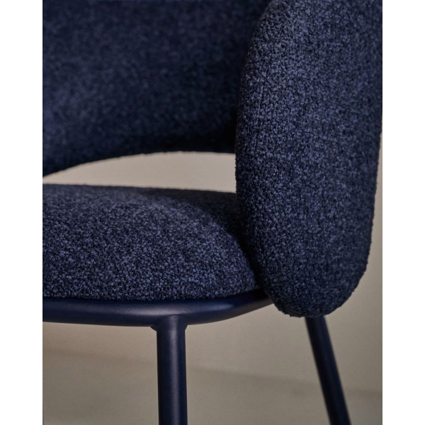 Стілець La Forma Maina C06010VS25 Синій тканина-6