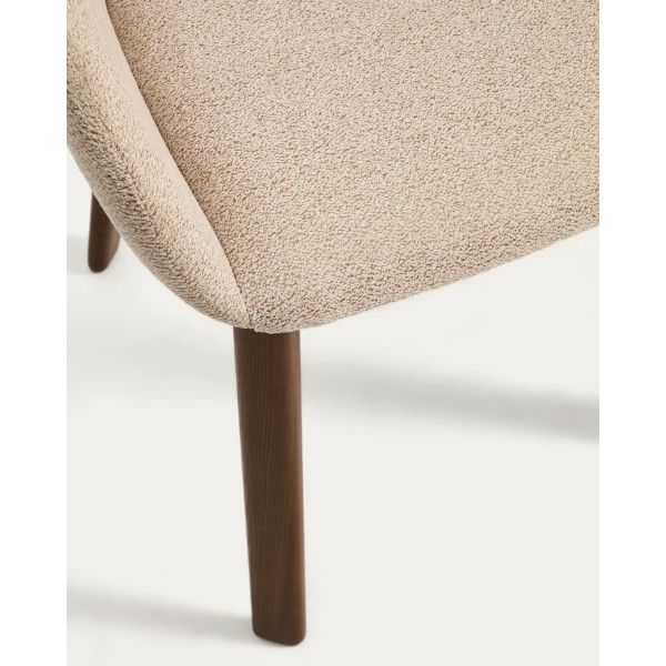 Стул La Forma Meila C00568UP12 Бежевый/орех-9