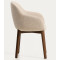 Стул La Forma Meila C00568UP12 Бежевый/орех-4-thumb