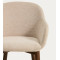 Стул La Forma Meila C00568UP12 Бежевый/орех-6-thumb