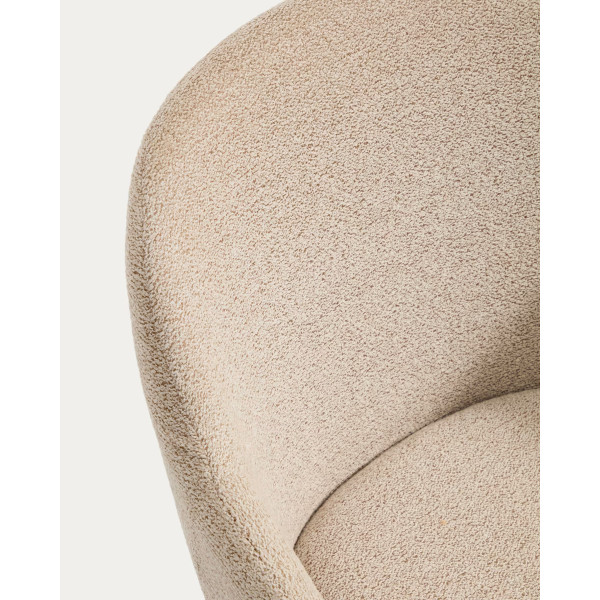 Стул La Forma Meila C00568UP12 Бежевый/орех-8
