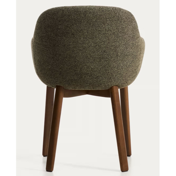 Стул La Forma Meila C00573UP06 Зеленый/орех-4