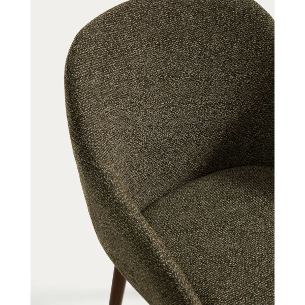 Стул La Forma Meila C00573UP06 Зеленый/орех-7