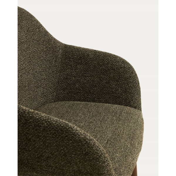 Стул La Forma Meila C00573UP06 Зеленый/орех-6