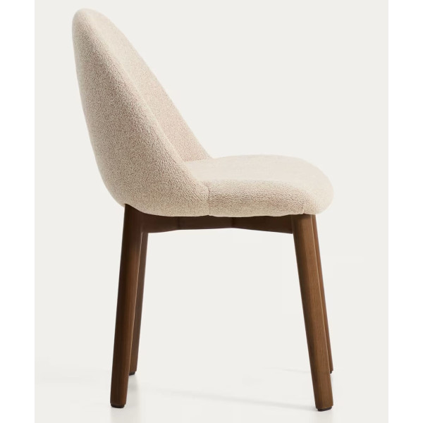 Стул La Forma Meila C00575UP12 Бежевый/орех-5