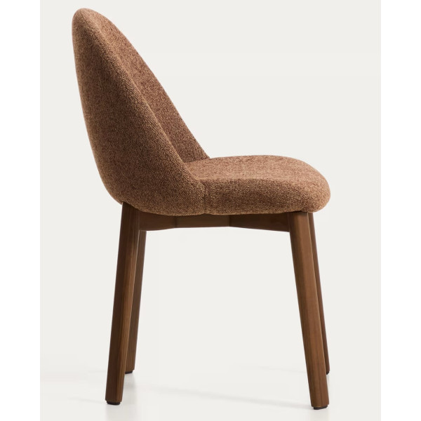 Стілець La Forma Meila C00578UP59 Теракотовий/горіх-6