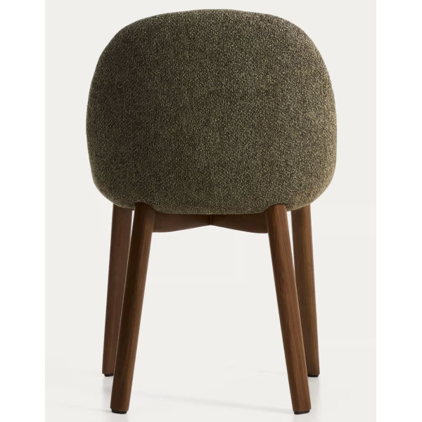 Стул La Forma Meila C00580UP06 Зеленый/орех-5