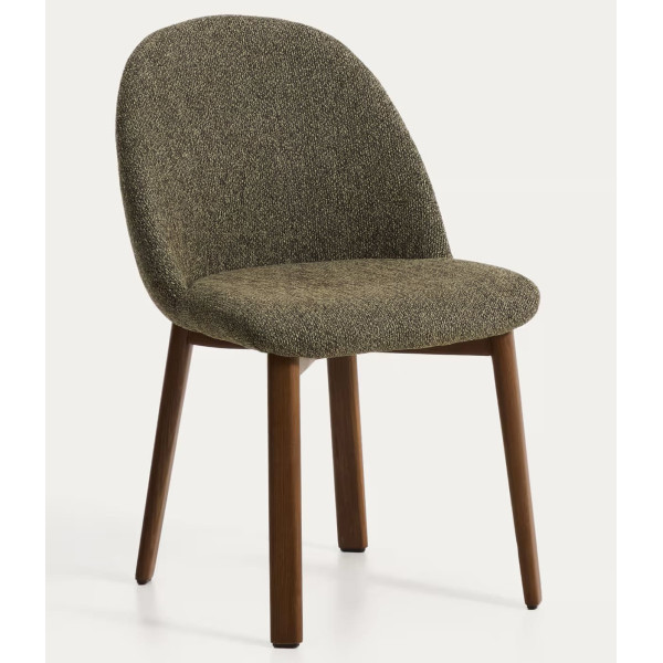 Стул La Forma Meila C00580UP06 Зеленый/орех-1