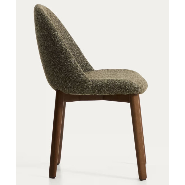 Стул La Forma Meila C00580UP06 Зеленый/орех-3